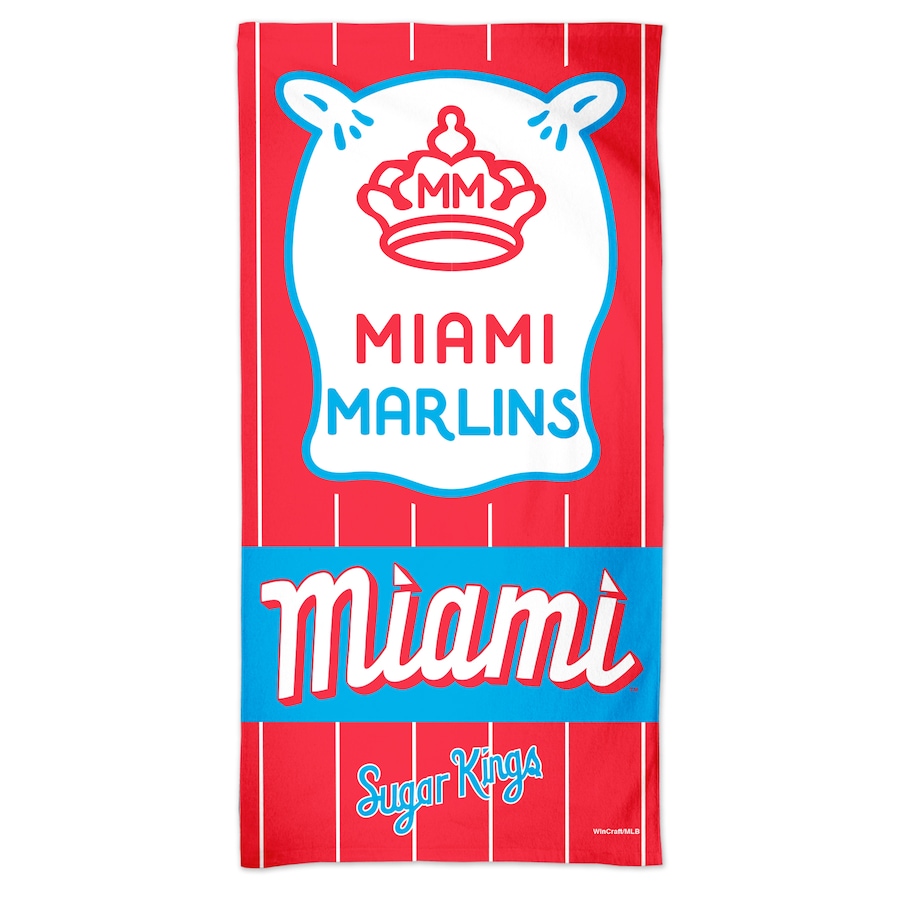 Miami Marlins WinCraft 2021 City Connect 30'' x 60'' Spectra Beach Towel