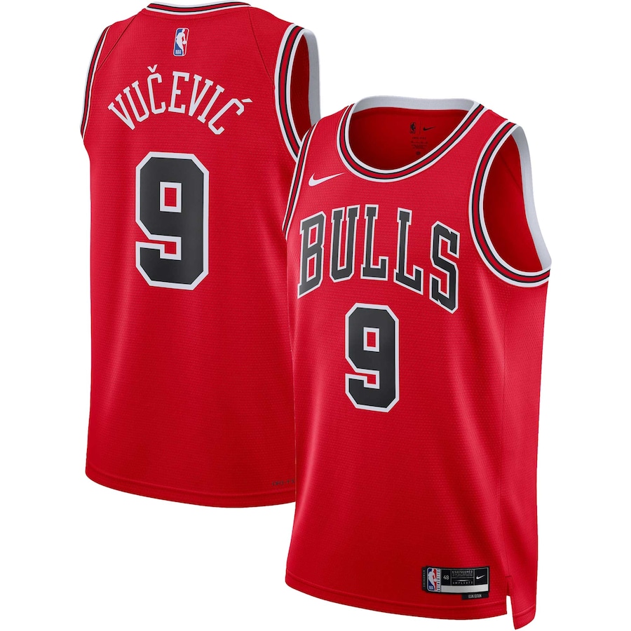 Nikola Vucevic Chicago Bulls Nike Unisex 2022-23 Swingman Jersey - Icon Edition - Red