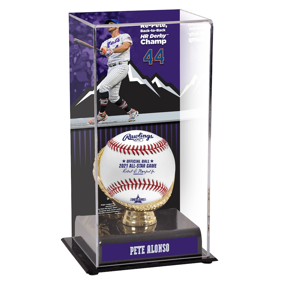 Pete Alonso New York Mets Fanatics Authentic 2021 MLB All-Star Game Homerun Derby Champion Display Case with Image