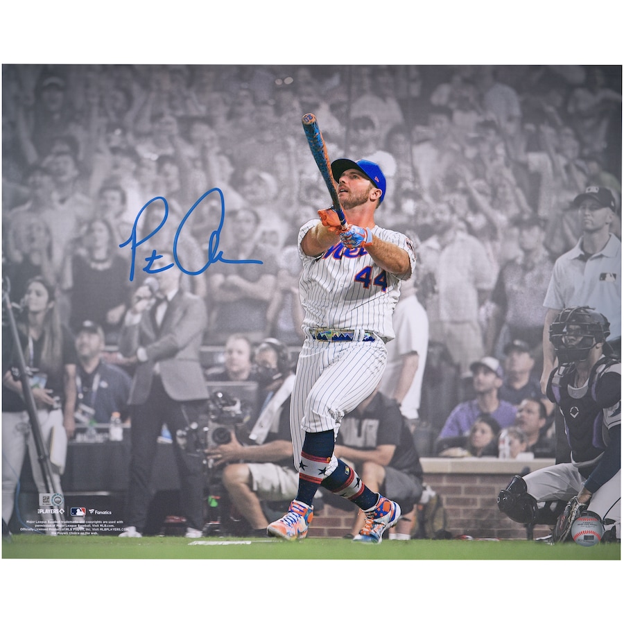 Pete Alonso New York Mets Fanatics Authentic Autographed 16