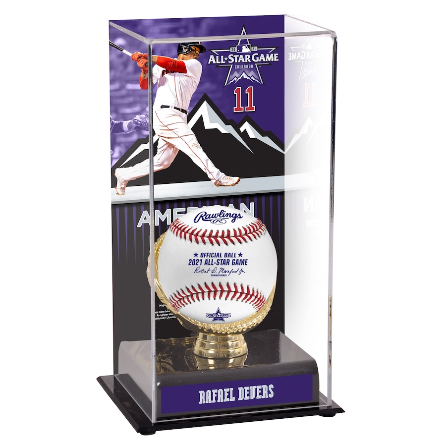 Rafael Devers Boston Red Sox Fanatics Authentic 2021 MLB All-Star Game Gold Glove Display Case with Image