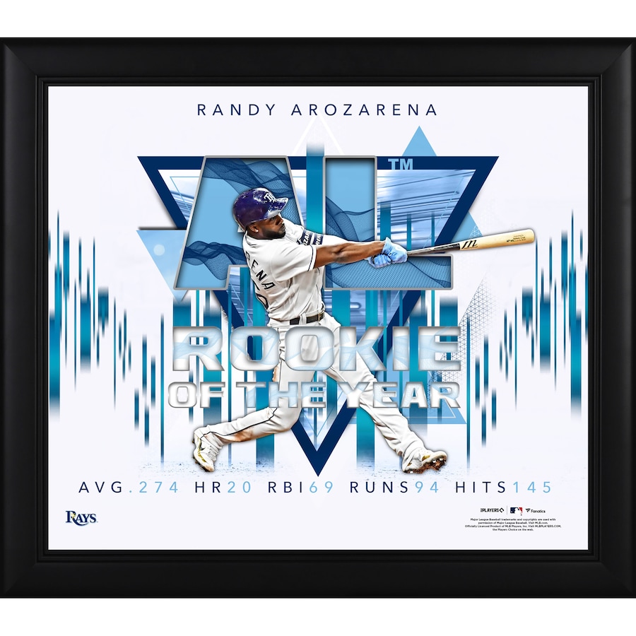 Randy Arozarena Tampa Bay Rays Fanatics Authentic Framed 15