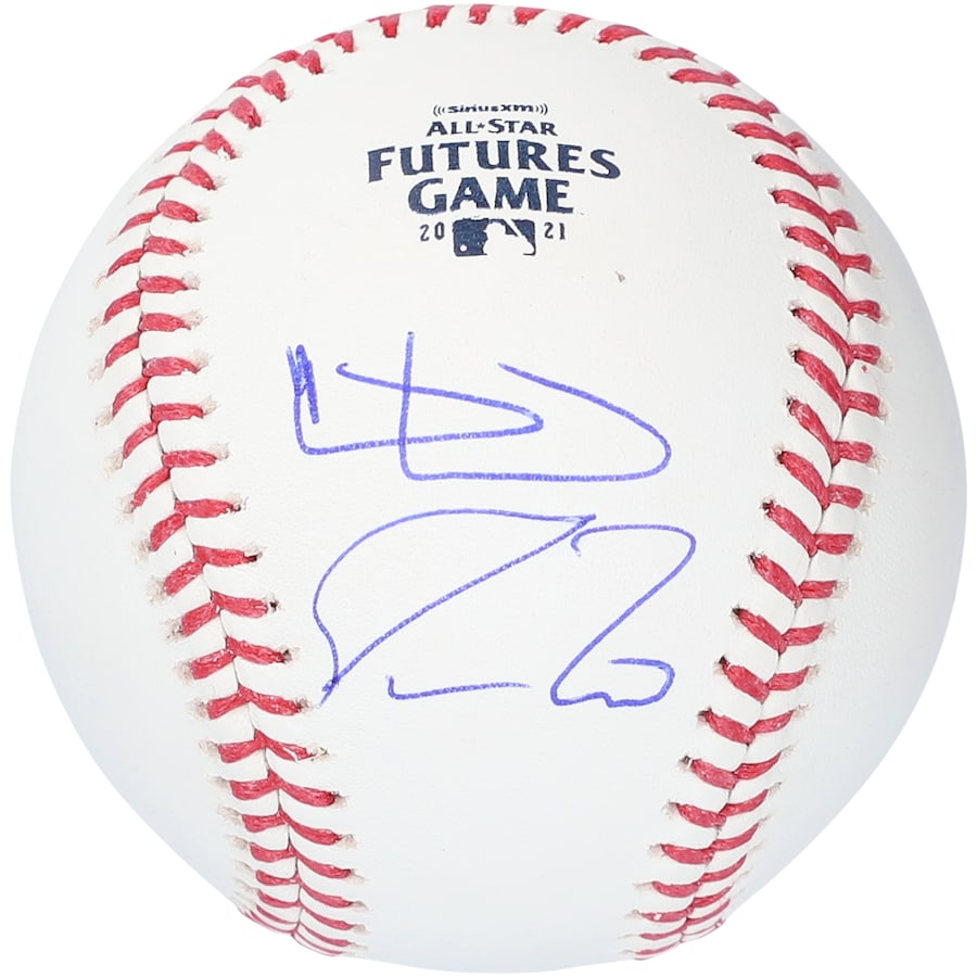 Riley Greene & Spencer Torkelson Detroit Tigers Fanatics Authentic Autographed 2021 Futures Game Logo Baseball