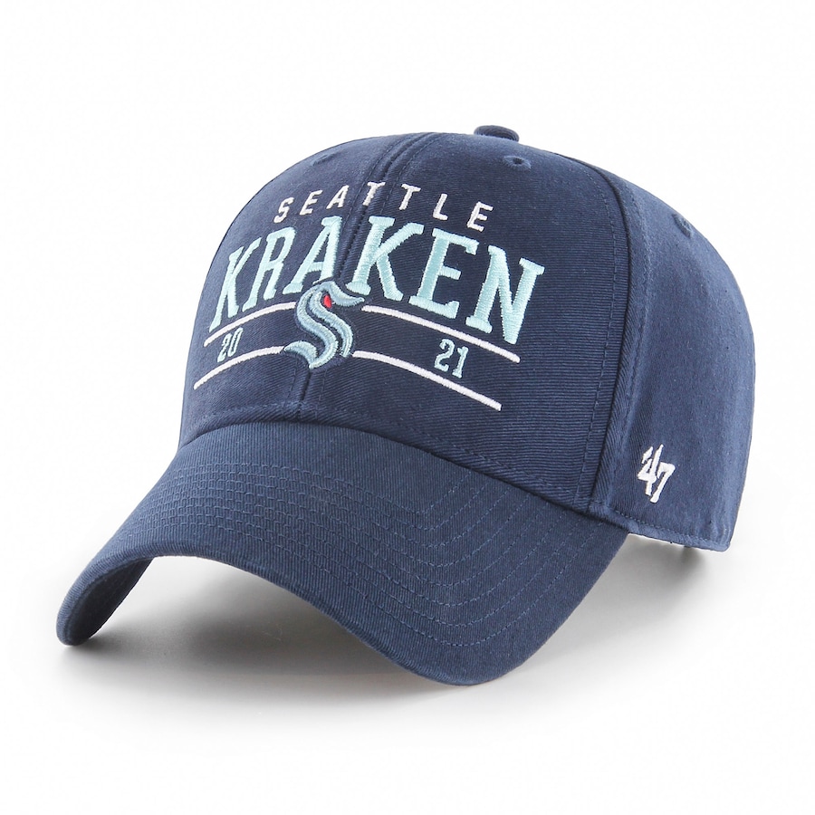 Seattle Kraken '47 Centerline MVP Adjustable Hat - Deep Sea Blue 