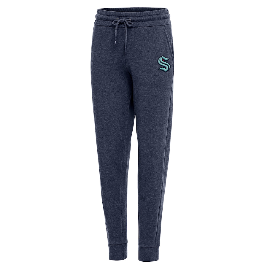 Seattle Kraken Antigua Women's Action Jogger Pants - Heather Navy
