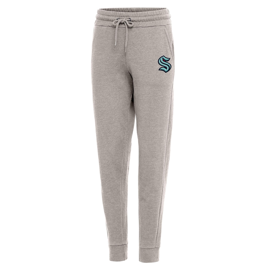 Seattle Kraken Antigua Women's Action Jogger Pants - Oatmeal