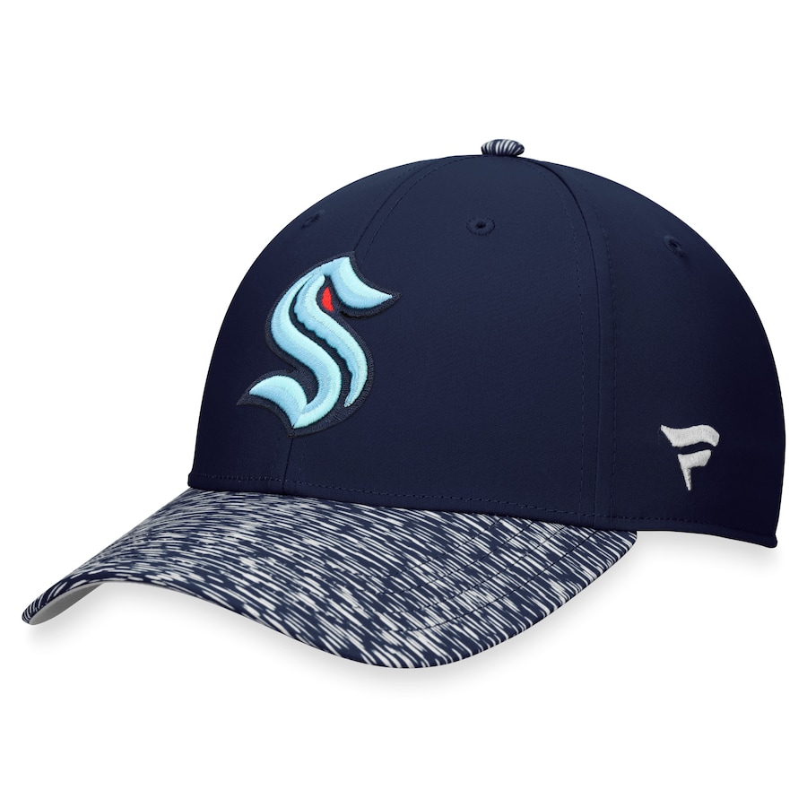 Seattle Kraken Fanatics Branded 2023 Stanley Cup Playoffs Locker Room Adjustable Hat - Deep Sea Blue