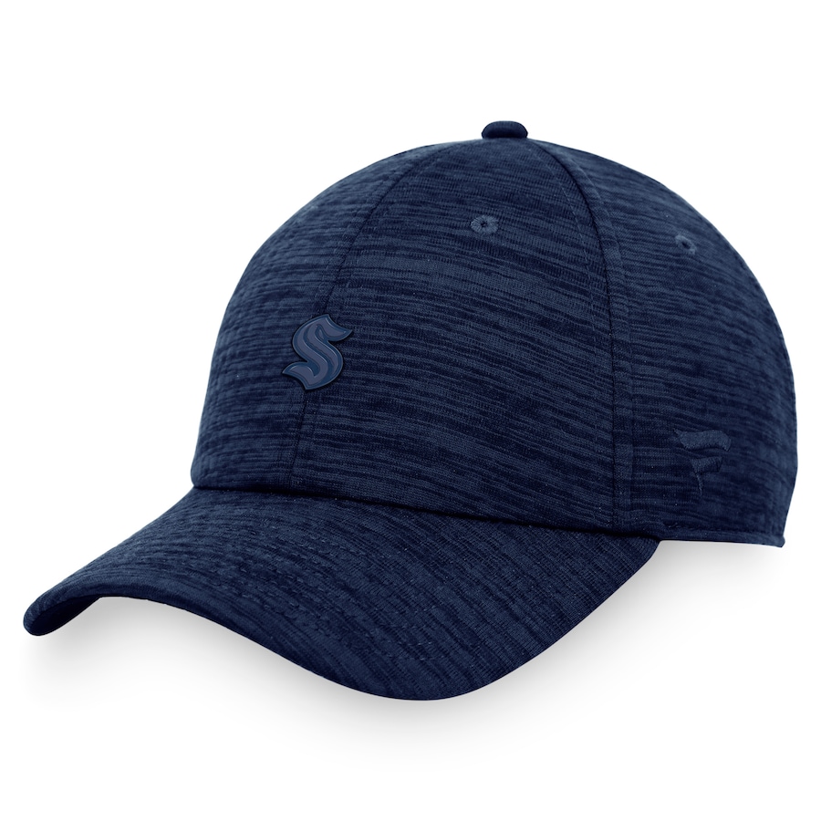 Seattle Kraken Fanatics Branded Authentic Pro Road Snapback Hat - Navy