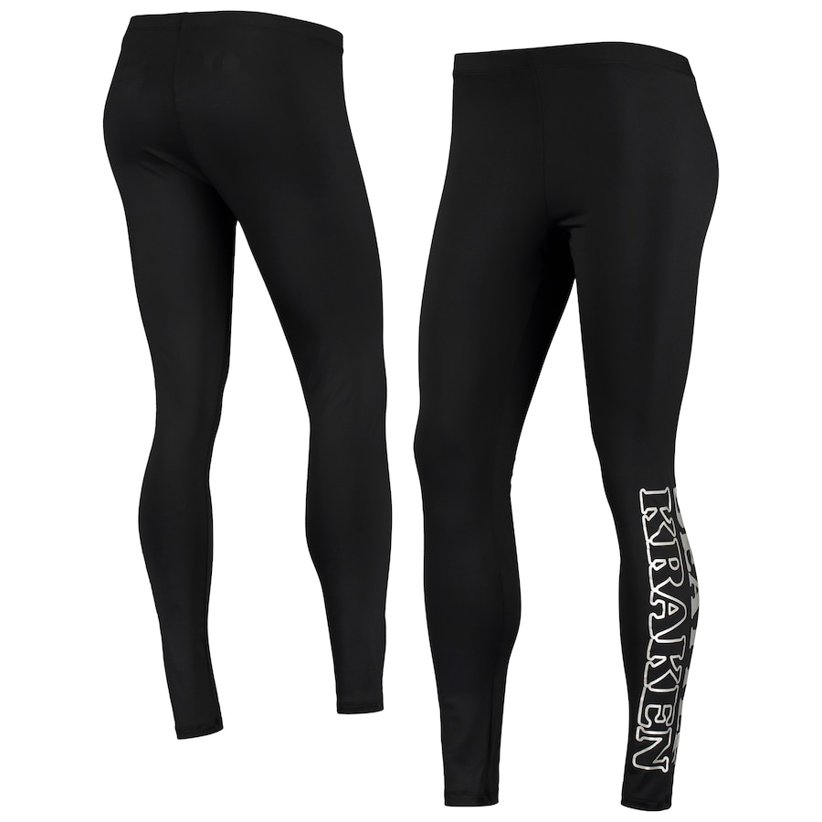 Seattle Kraken G-III Sports by Carl Banks Women's Stadium Leggings - Black