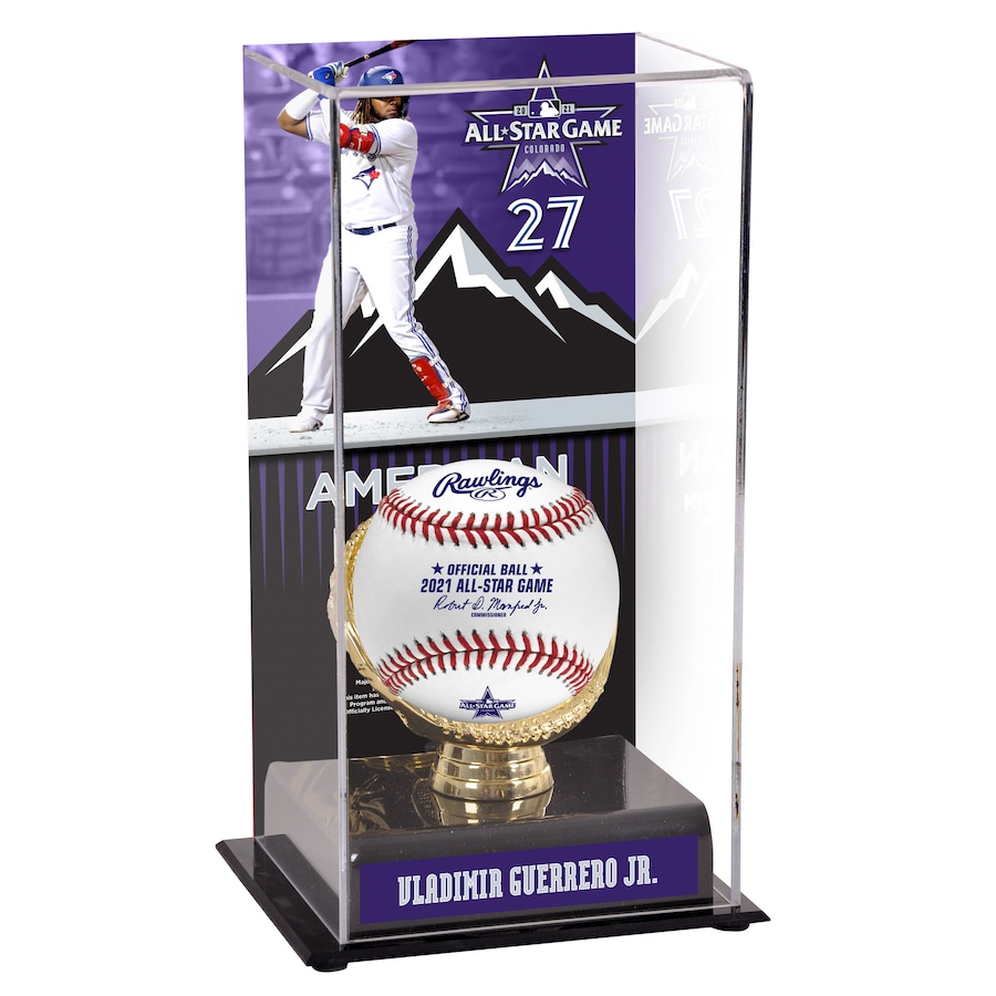 Vladimir Guerrero Jr. Toronto Blue Jays Fanatics Authentic 2021 MLB All-Star Game Gold Glove Display Case with Image