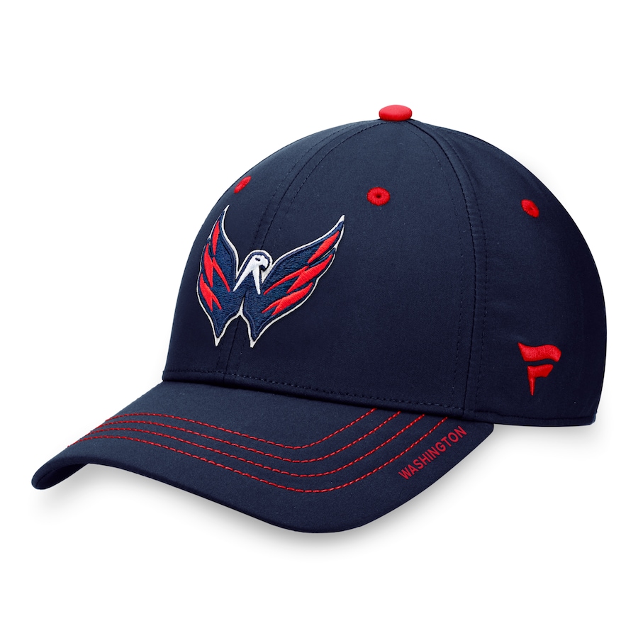 Washington Capitals Fanatics Branded Authentic Pro Rink Flex Hat - Navy