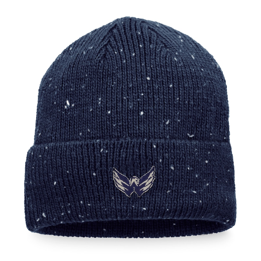 Washington Capitals Fanatics Branded Authentic Pro Rink Pinnacle Cuffed Knit Hat - Navy