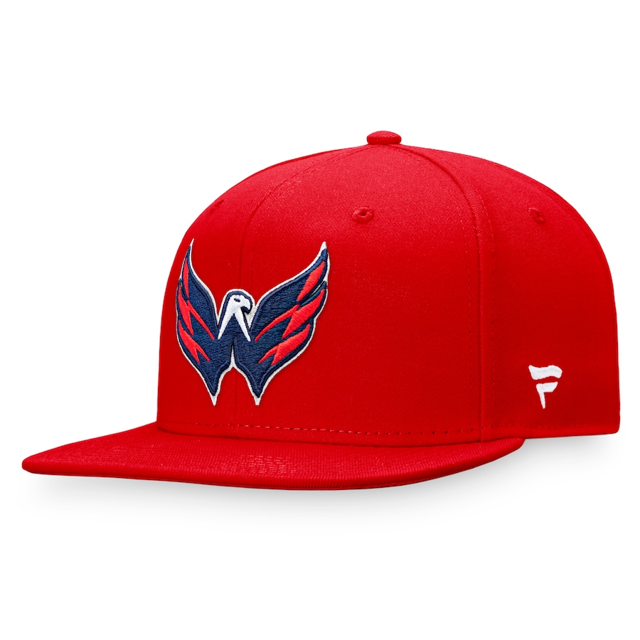 Washington Capitals Fanatics Branded Core Primary Logo Fitted Hat - Red