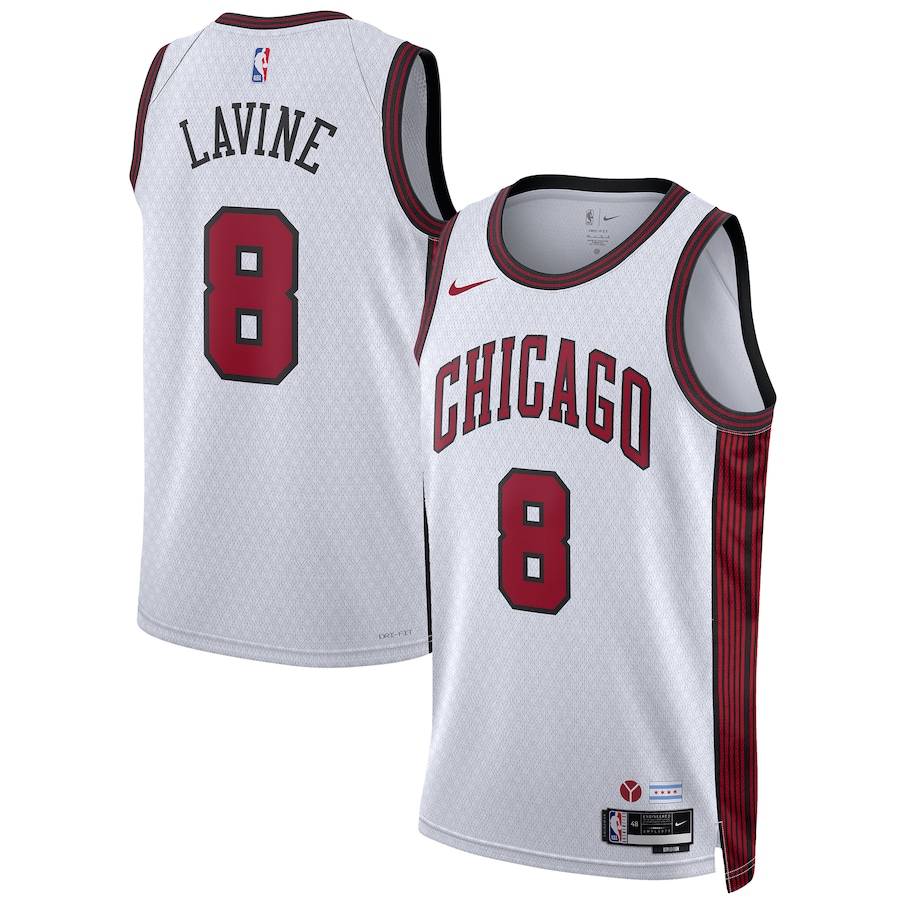Zach LaVine Chicago Bulls Nike Unisex 2022-23 Swingman Jersey - City Edition - White