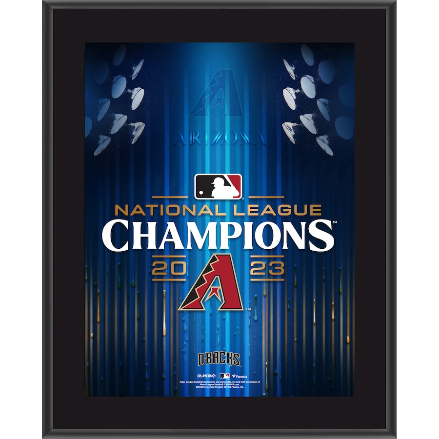  Arizona Diamondbacks Fanatics Authentic 2023 National League Champions 10.5