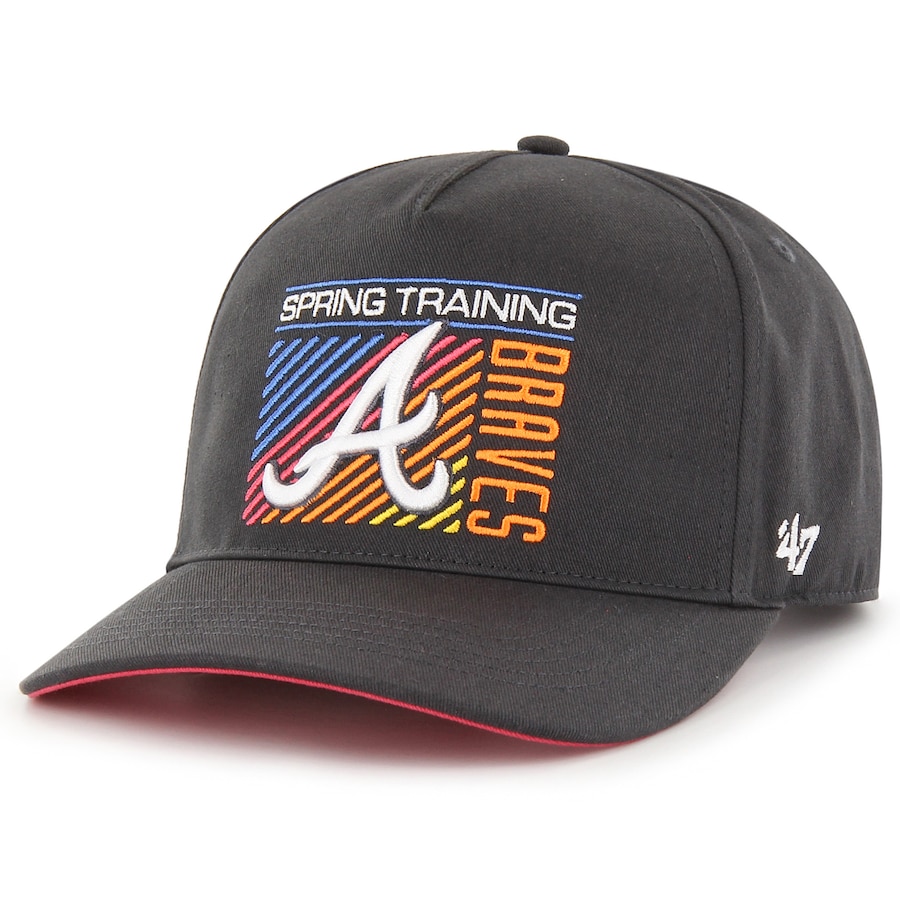  Atlanta Braves '47 2023 Spring Training Reflex Hitch Snapback Hat - Charcoal