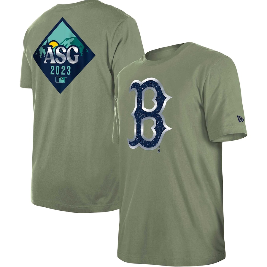 Boston Red Sox New Era 2023 All-Star Game Evergreen T-Shirt - Green