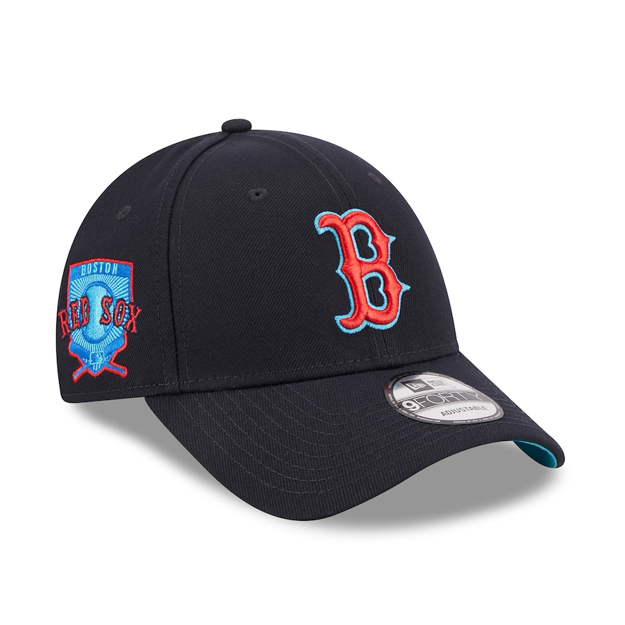  Boston Red Sox New Era 2023 MLB Father's Day 9FORTY Adjustable Hat - Navy