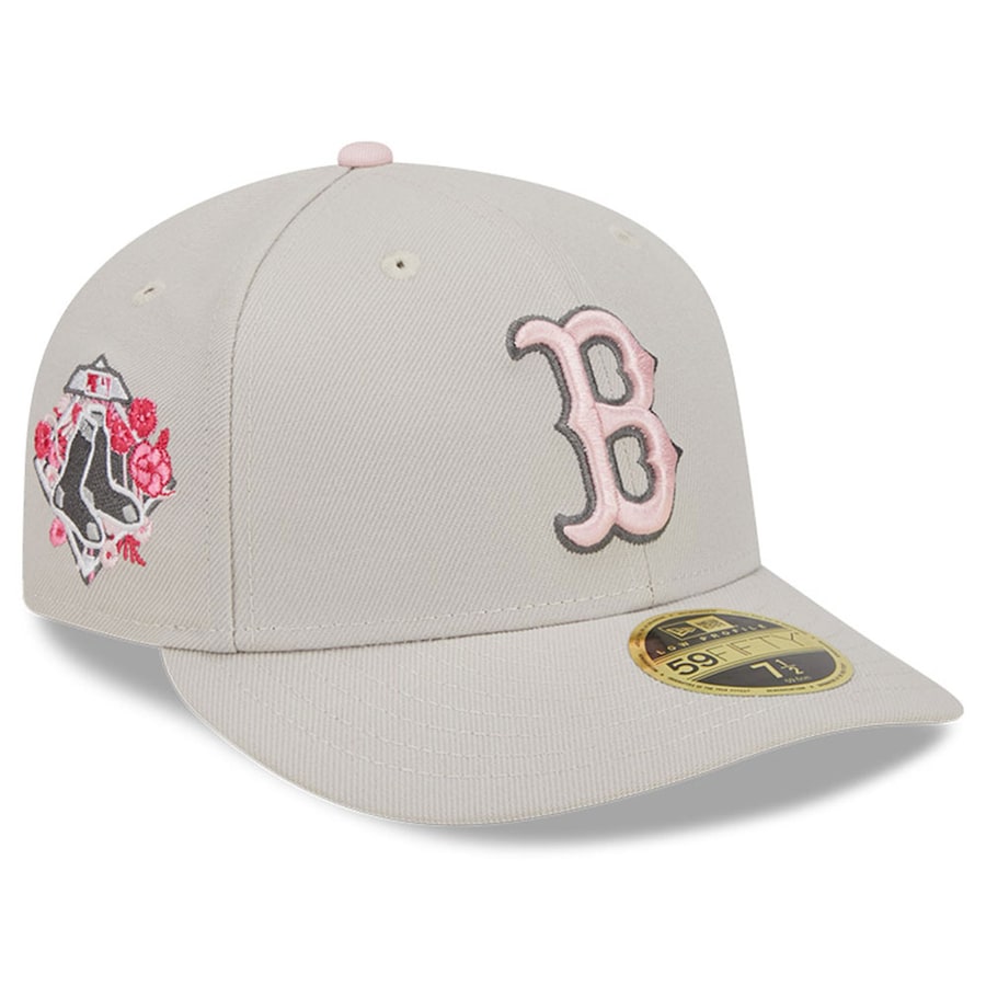  Boston Red Sox New Era 2023 Mother's Day Low Profile 59FIFTY Fitted Hat - Khaki