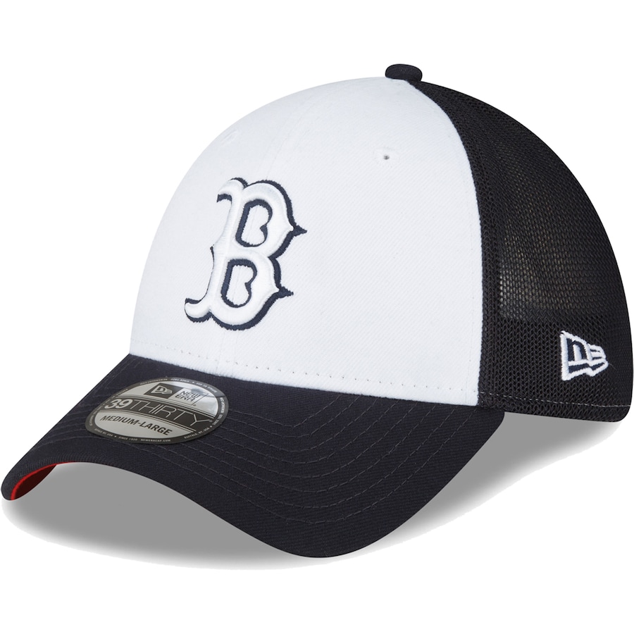  Boston Red Sox New Era 2023 On-Field Batting Practice 39THIRTY Flex Hat - Navy-White
