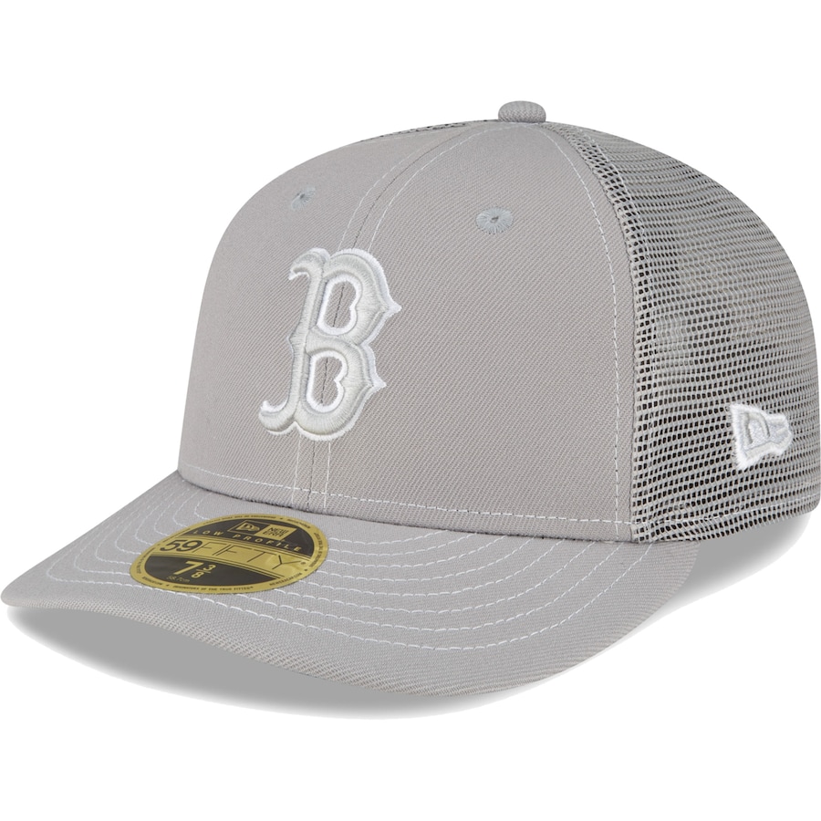  Boston Red Sox New Era 2023 On-Field Batting Practice Low Profile 59FIFTY Fitted Hat - Gray