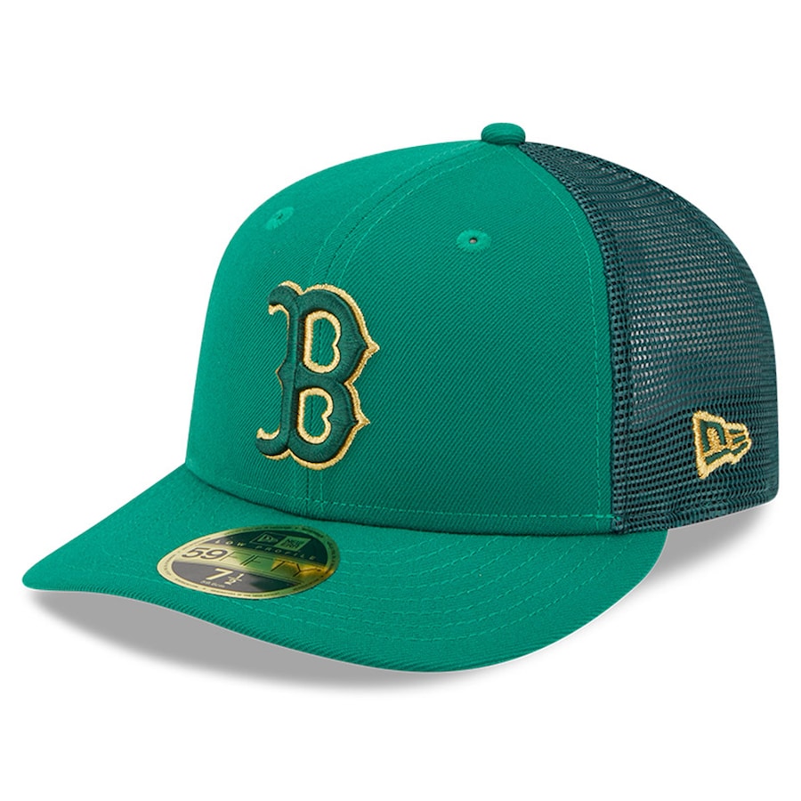  Boston Red Sox New Era 2023 St. Patrick's Day Low Profile 59FIFTY Fitted Hat - Kelly Green