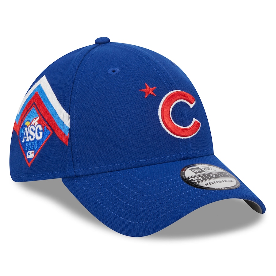  Chicago Cubs New Era 2023 MLB All-Star Game Workout 39THIRTY Flex Fit Hat - Royal