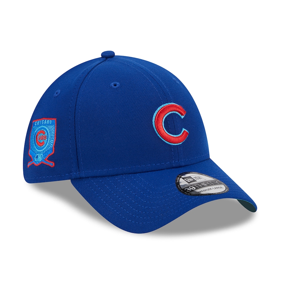  Chicago Cubs New Era 2023 MLB Father's Day 39THIRTY Flex Hat - Royal