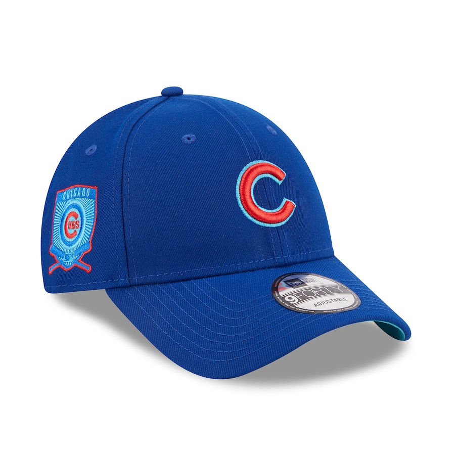  Chicago Cubs New Era 2023 MLB Father's Day 9FORTY Adjustable Hat - Royal