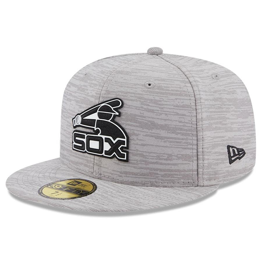  Chicago White Sox New Era 2023 Clubhouse 59FIFTY Fitted Hat - Gray