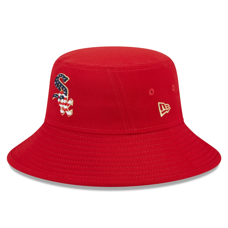  Chicago White Sox New Era 2023 Fourth of July Bucket Hat - Red