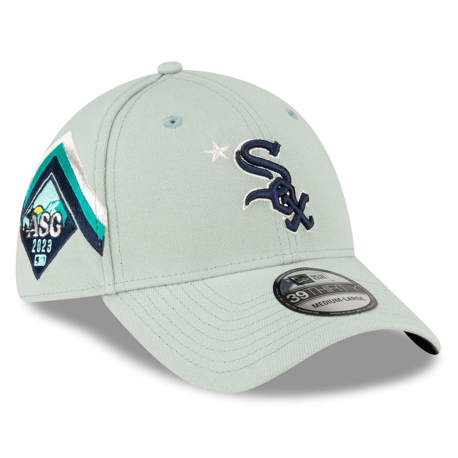  Chicago White Sox New Era 2023 MLB All-Star Game 39THIRTY Flex Fit Hat - Mint