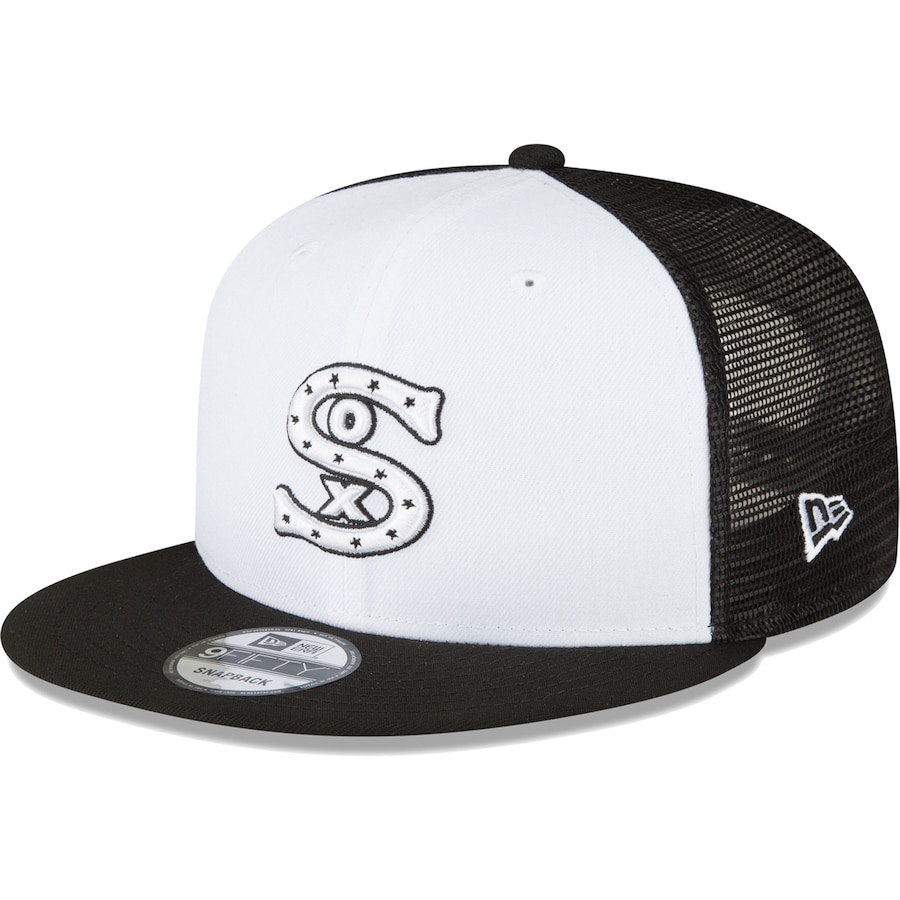 Chicago White Sox New Era 2023 On-Field Batting Practice 9FIFTY Snapback Hat - Black-White
