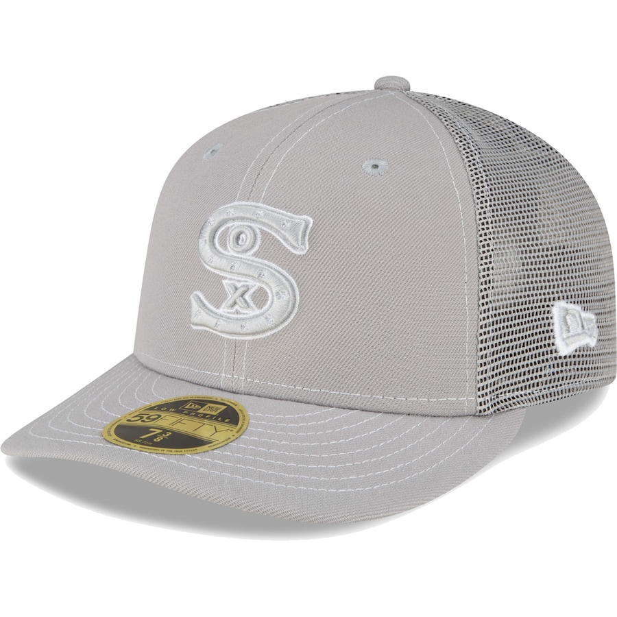Chicago White Sox New Era 2023 On-Field Batting Practice Low Profile 59FIFTY Fitted Hat - Gray