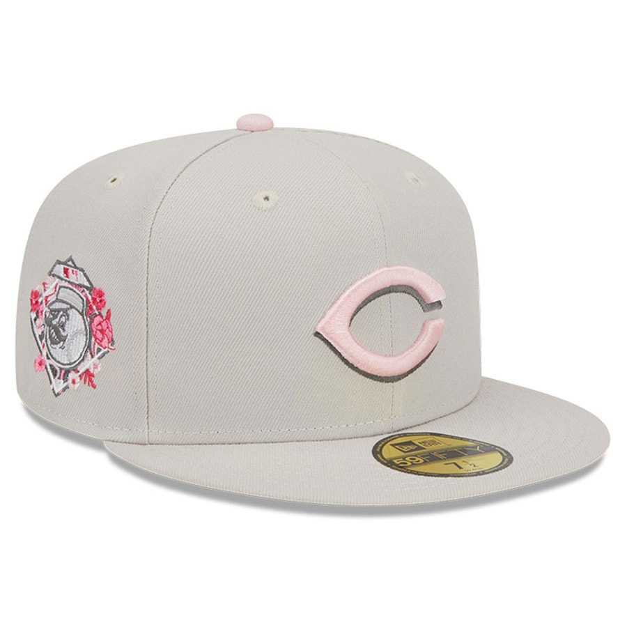 Cincinnati Reds New Era 2023 Mother's Day On-Field 59FIFTY Fitted Hat - Khaki
