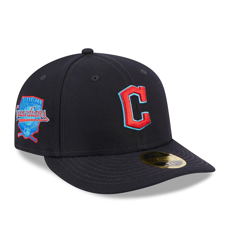  Cleveland Guardians New Era 2023 MLB Father's Day Low Profile 59FIFTY Fitted Hat - Navy
