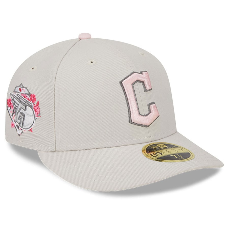  Cleveland Guardians New Era 2023 Mother's Day Low Profile 59FIFTY Fitted Hat - Khaki