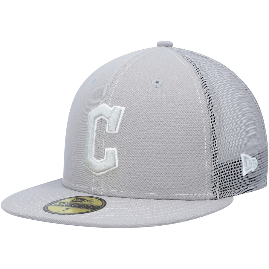  Cleveland Guardians New Era 2023 On-Field Batting Practice 59FIFTY Fitted Hat - Gray