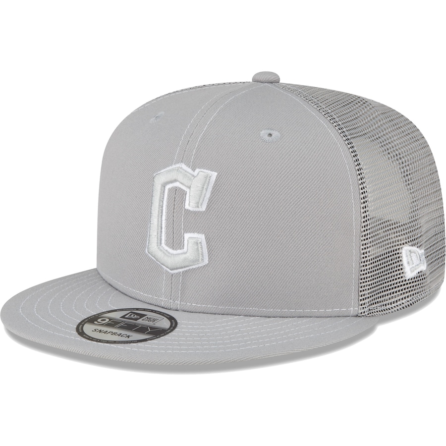  Cleveland Guardians New Era 2023 On-Field Batting Practice 9FIFTY Snapback Hat - Gray