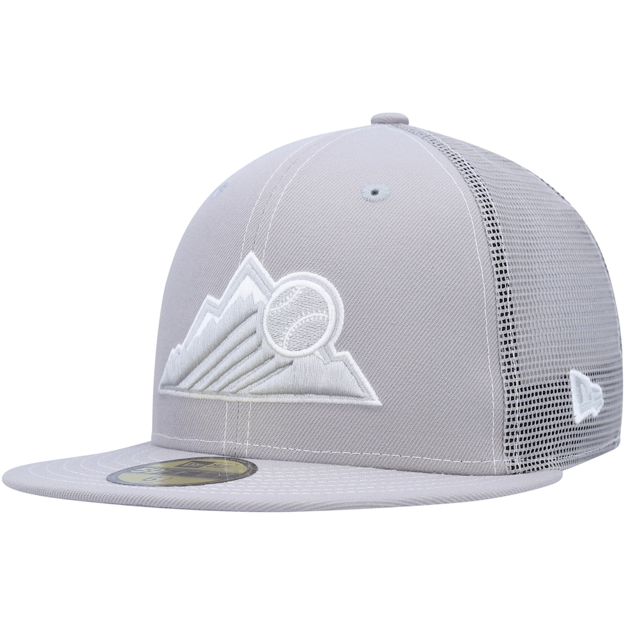  Colorado Rockies New Era 2023 On-Field Batting Practice 59FIFTY Fitted Hat - Gray