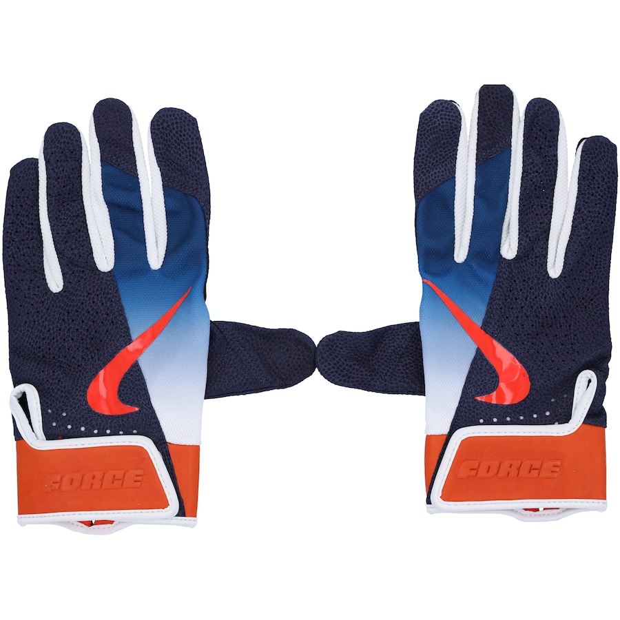 George Springer Toronto Blue Jays Fanatics Authentic Player-Issued Navy and Orange Nike Batting Gloves from the 2023 MLB Season