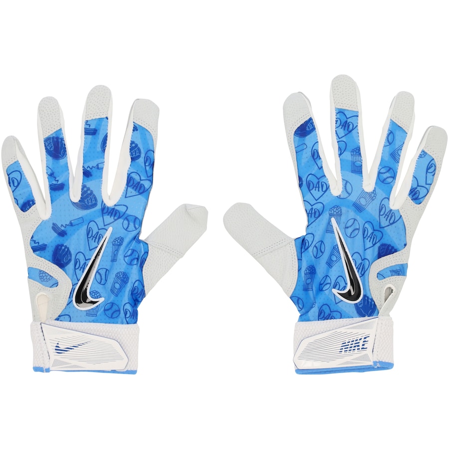 George Springer Toronto Blue Jays Fanatics Authentic Player-Issued Powder Blue and White Nike Batting Gloves from the 2023 MLB Season