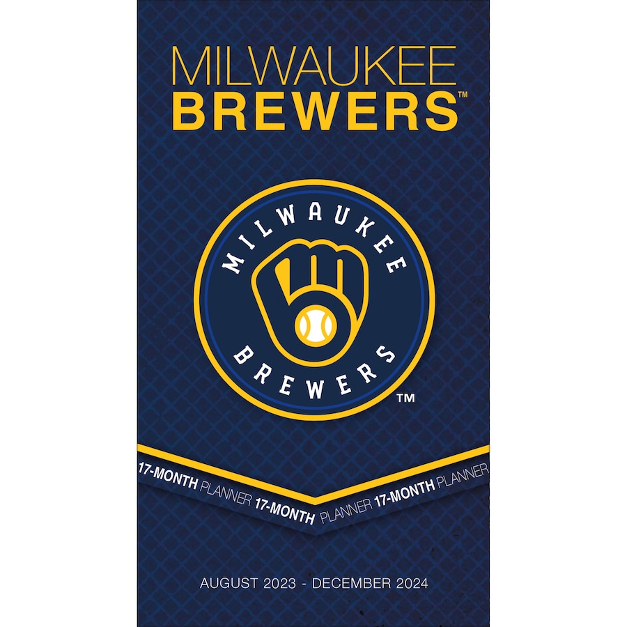 Milwaukee Brewers 2023-24 17-Month Pocket Planner