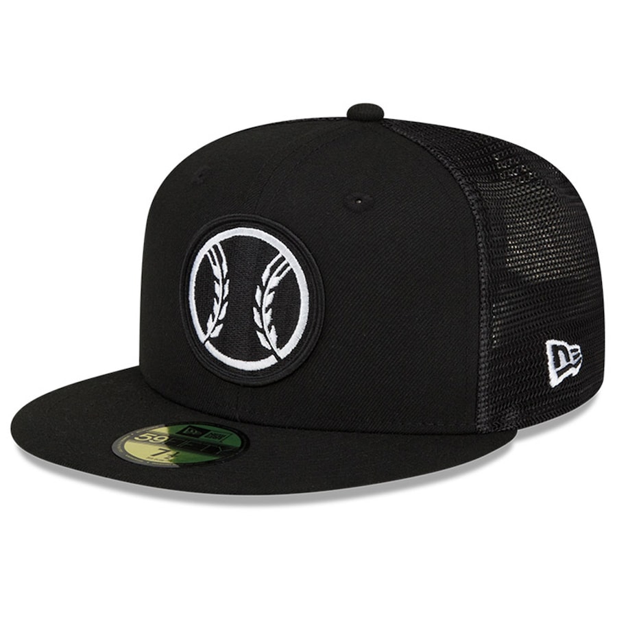  Milwaukee Brewers New Era 2023 Batting Practice 59FIFTY Fitted Hat - Black
