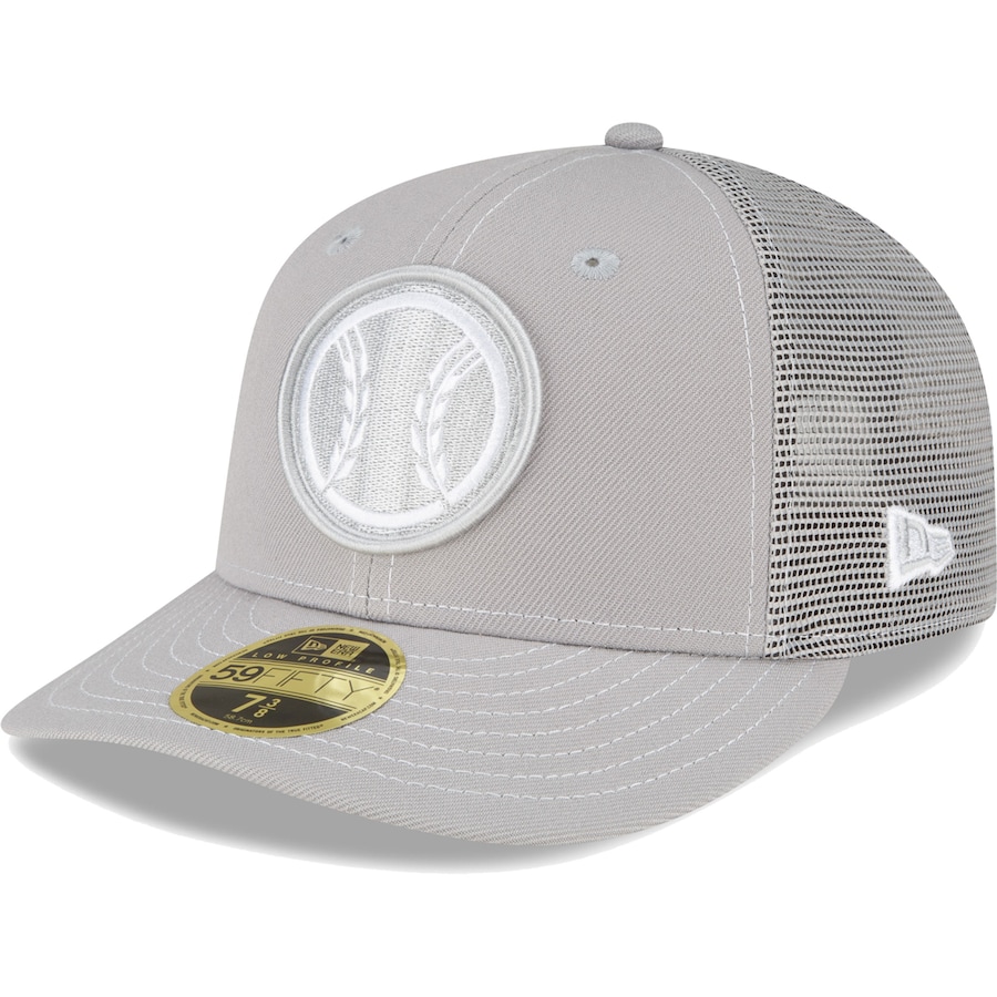  Milwaukee Brewers New Era 2023 On-Field Batting Practice Low Profile 59FIFTY Fitted Hat - Gray