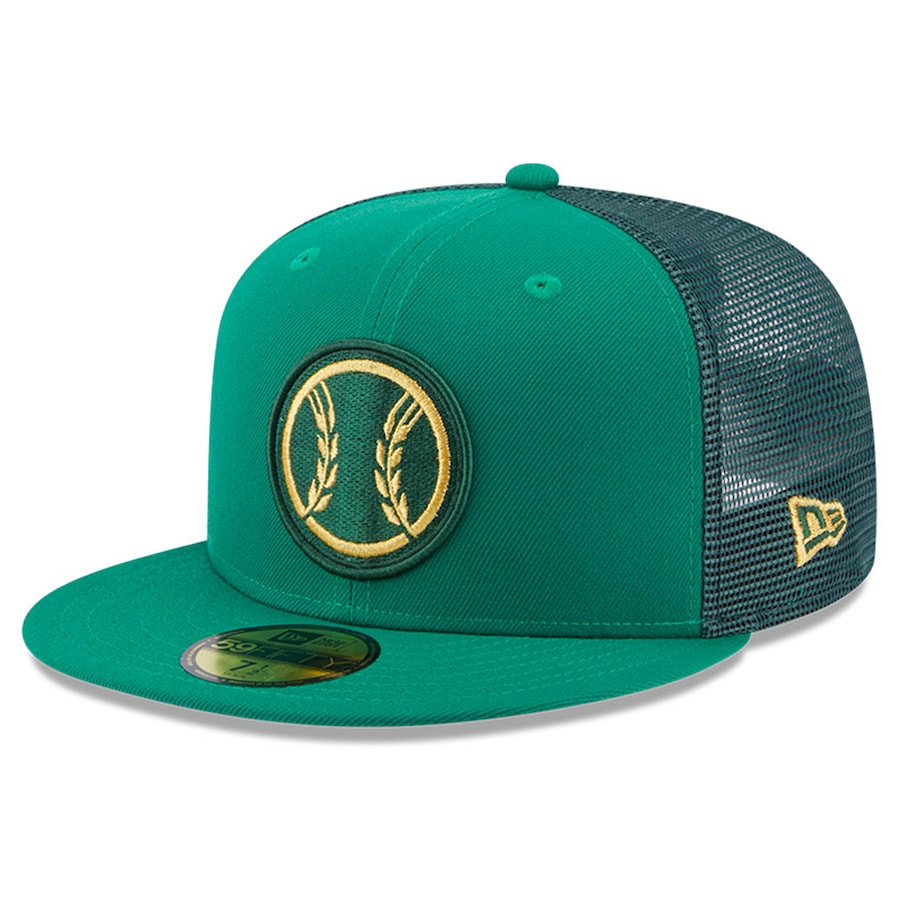  Milwaukee Brewers New Era 2023 St. Patrick's Day 59FIFTY Fitted Hat - Kelly Green