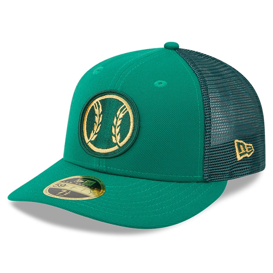  Milwaukee Brewers New Era 2023 St. Patrick's Day Low Profile 59FIFTY Fitted Hat - Kelly Green
