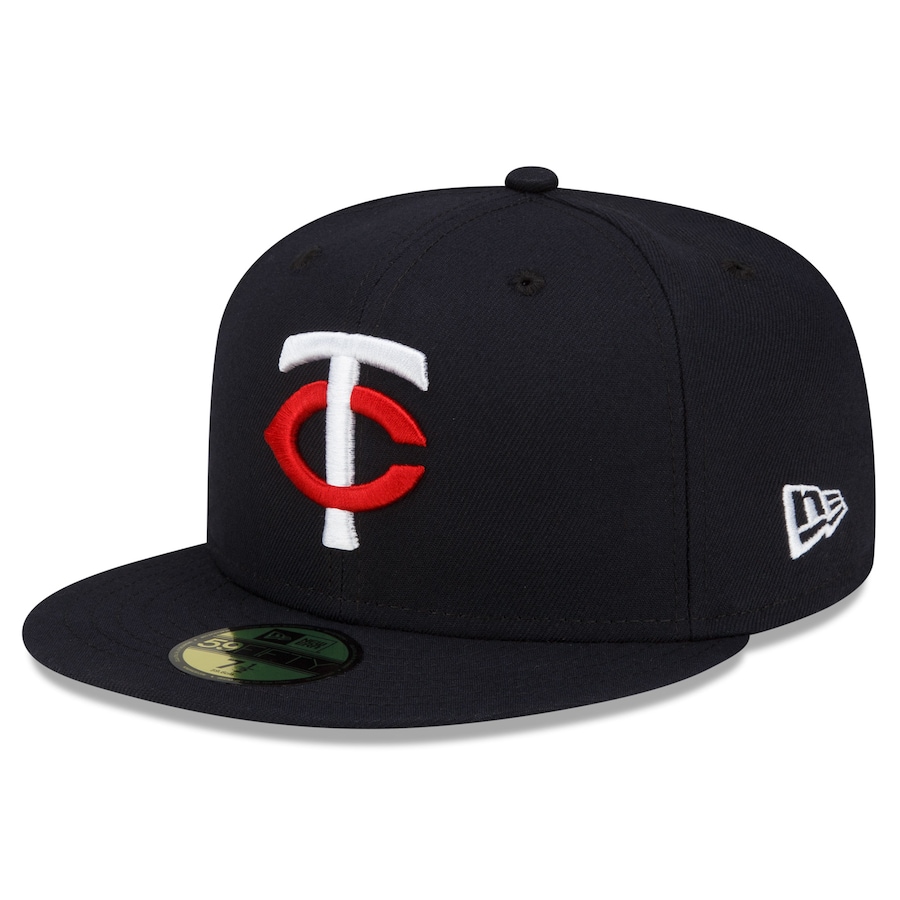 Кепка Minnesota Twins New Era 2023 Authentic Collection Home 59FIFTY Fitted (тёмно-синий)