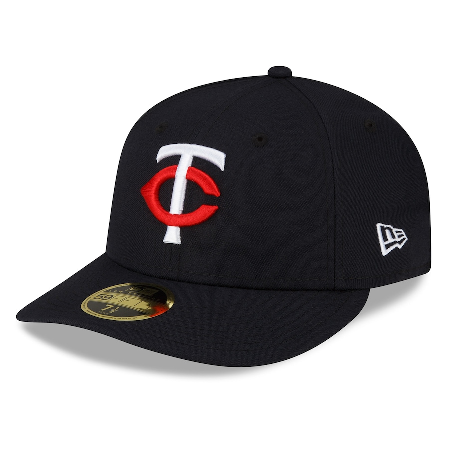 Кепка Minnesota Twins New Era 2023 Authentic Collection Low Profile Home 59FIFTY Fitted (тёмно-синий)