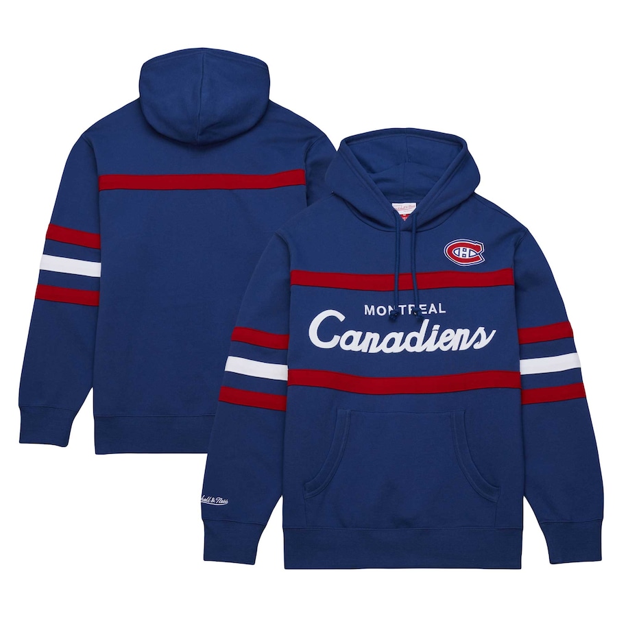 Худи Montreal Canadiens Mitchell & Ness Head Coach (тёмно-синий)